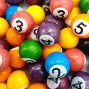 Pool Ball Bubble Gum 